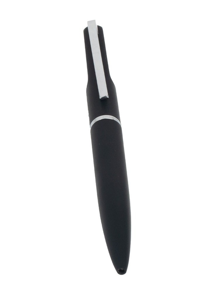 RS Phoneme black and silver ballpoint pen with blue ink for men  - Image 2