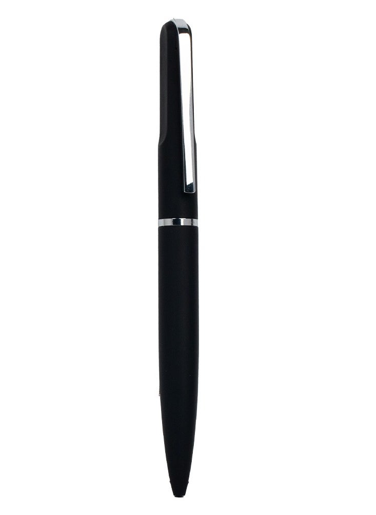 RS Phoneme black and silver ballpoint pen with blue ink for men  - Image 4