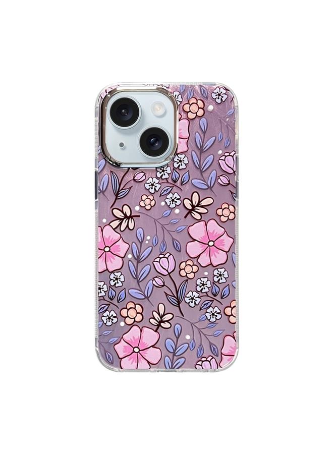 S-TOP Case For iPhone 15 Cooling Flash Feather TPU + PC Phone Case - Image 1