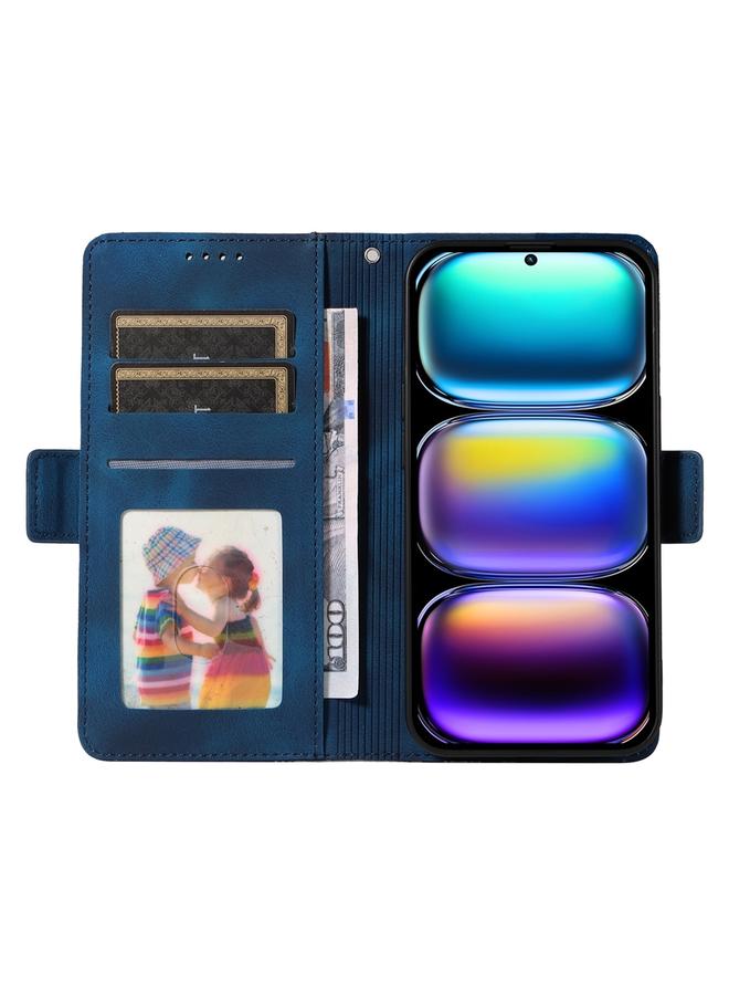 Zaboon Case For Infinix Hot 50 Pro+ 4G Embossed Rhombus Starry Leather Phone Case - Image 4