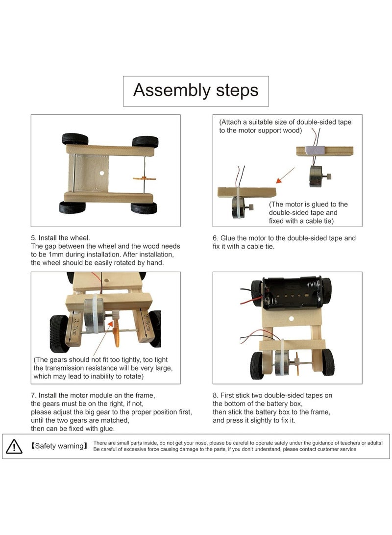 Solar Car Model Kits to Build,Science kit Science Experiment Kit for Applicable to Youth Age, Robotic Stem Project Build,Educational DIY STEM Set - Image 5