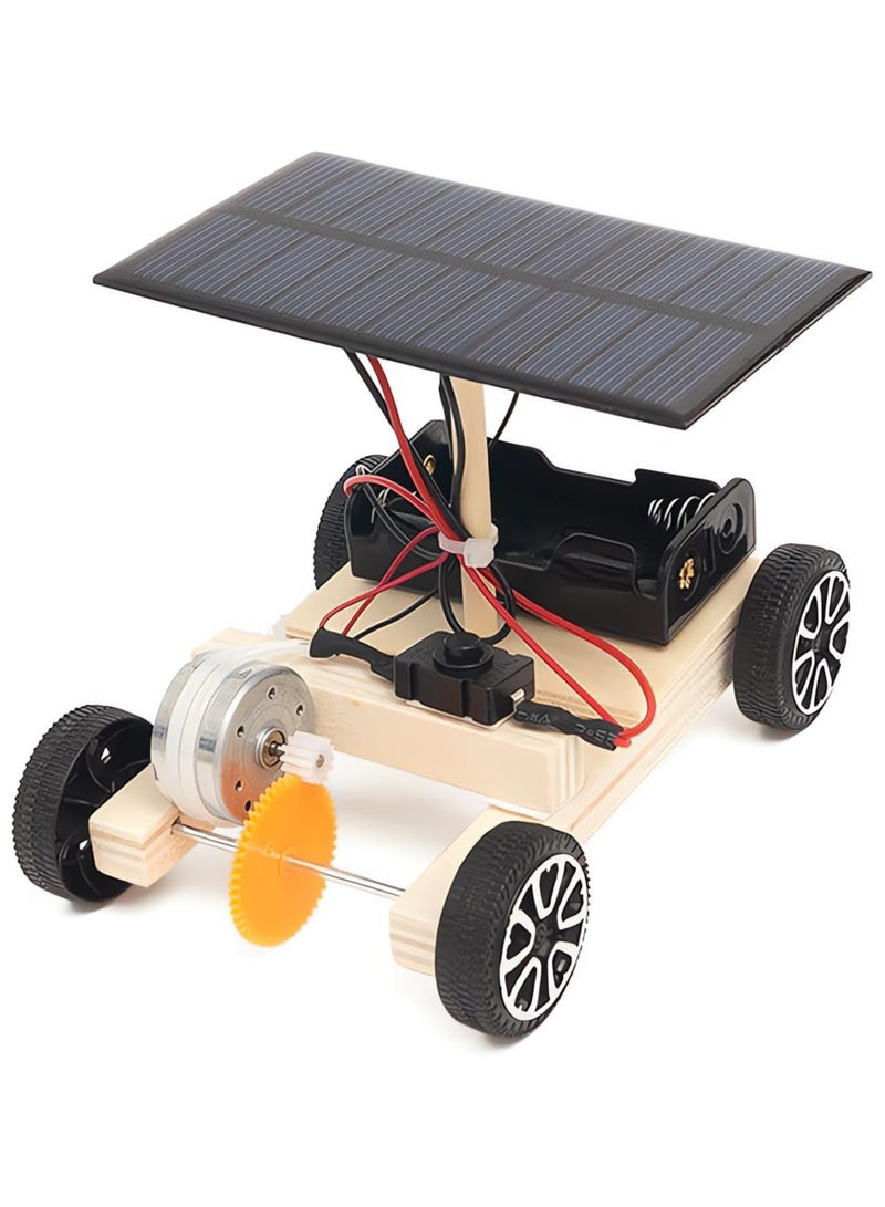Solar Car Model Kits to Build,Science kit Science Experiment Kit for Applicable to Youth Age, Robotic Stem Project Build,Educational DIY STEM Set - Image 1