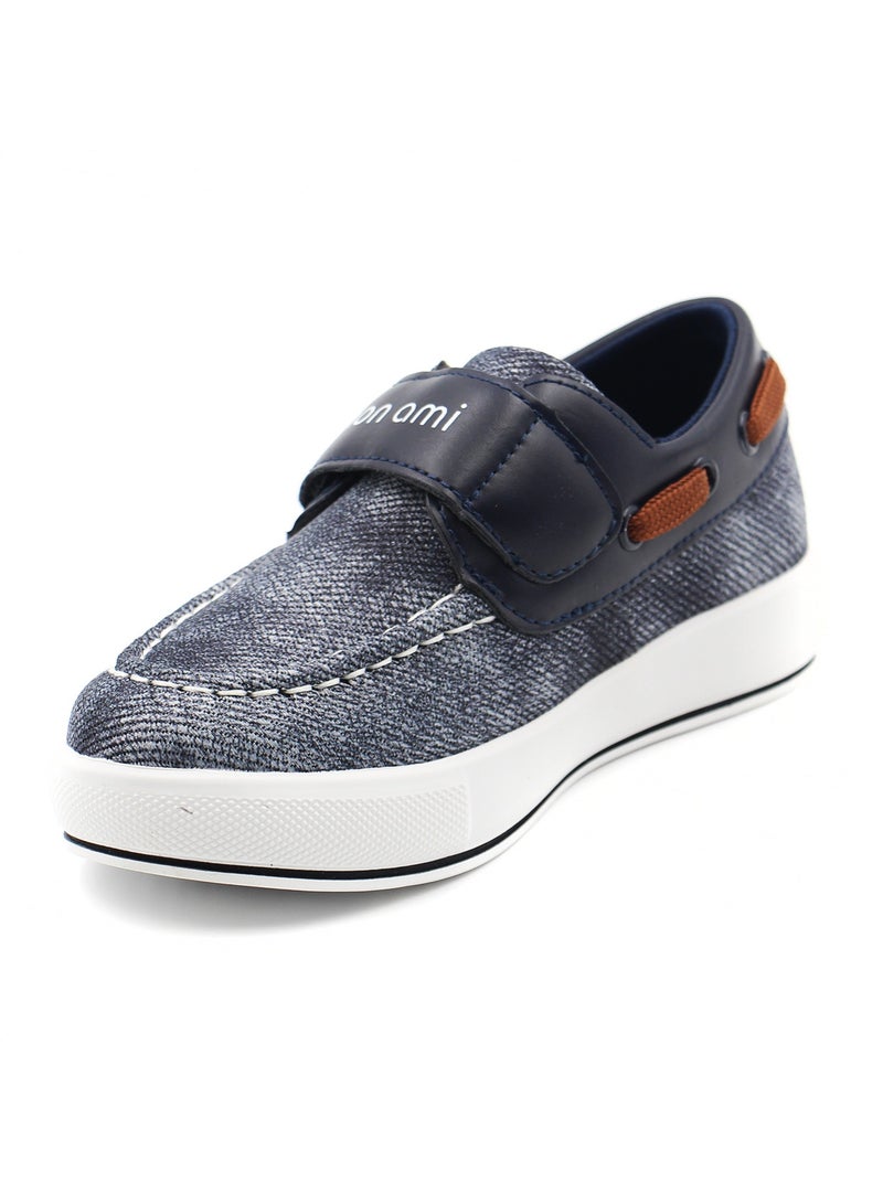Mon Ami Monami Kids Boys Shoes | Casual Lace-Up Fashion Sneakers | Soft Bottom, Flats & Lightweight Shoes for Little Kids | Comfortable Stylish Walking Shoes  - Image 1