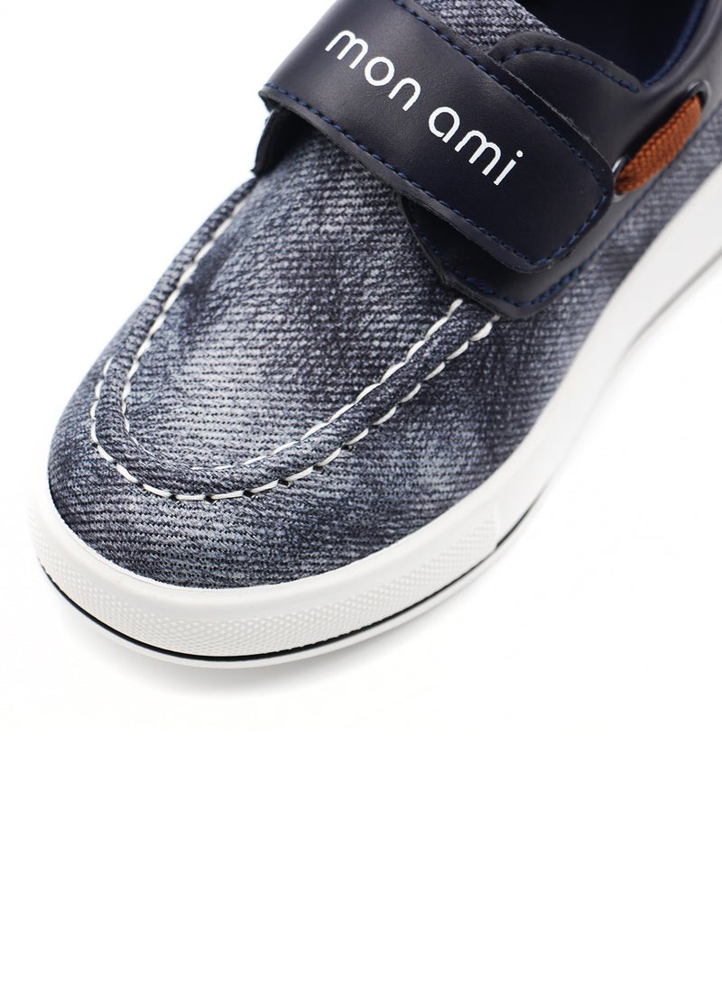 Mon Ami Monami Kids Boys Shoes | Casual Lace-Up Fashion Sneakers | Soft Bottom, Flats & Lightweight Shoes for Little Kids | Comfortable Stylish Walking Shoes  - Image 4