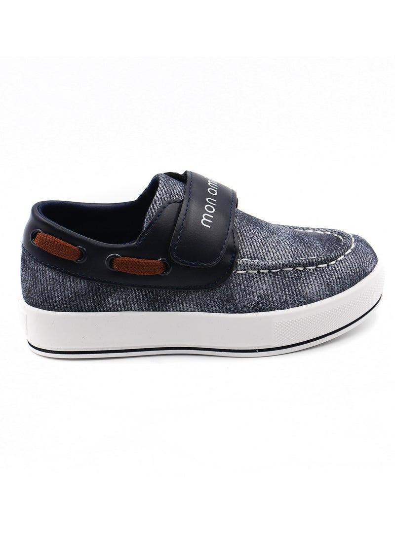 Mon Ami Monami Kids Boys Shoes | Casual Lace-Up Fashion Sneakers | Soft Bottom, Flats & Lightweight Shoes for Little Kids | Comfortable Stylish Walking Shoes  - Image 5