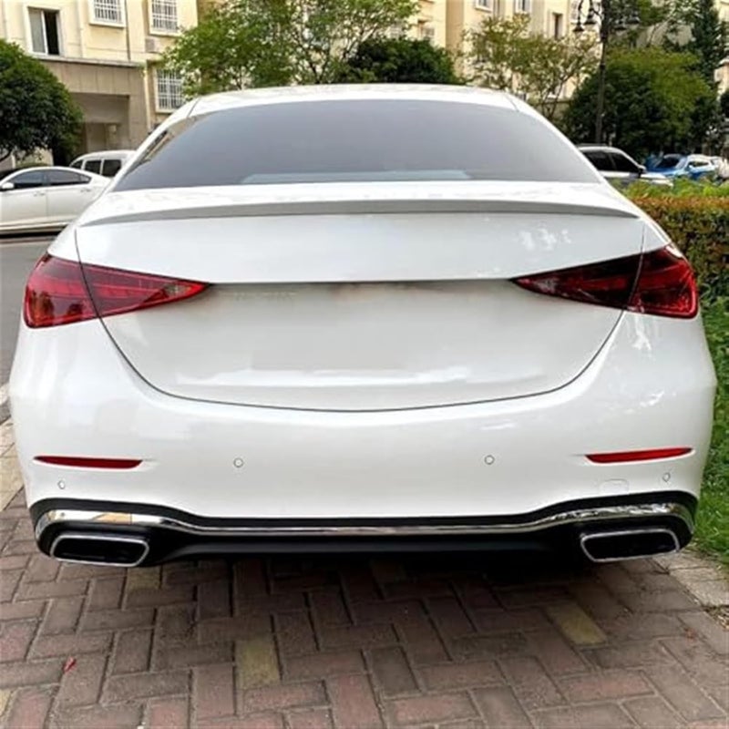 Wivplex Gloss White Car Spoiler for C Class W206 - Image 3