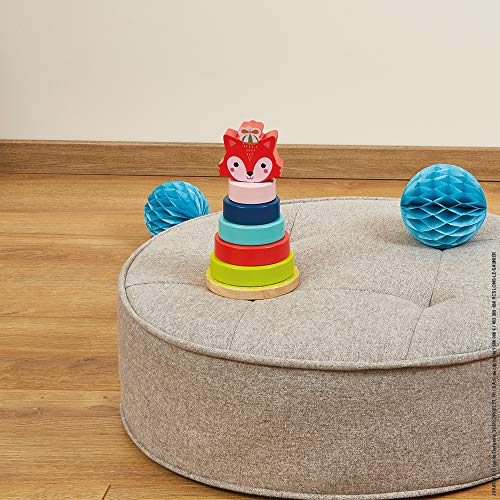 Janod Baby Forest Fox Wood Stacker Ages 1 J08014 - Image 5