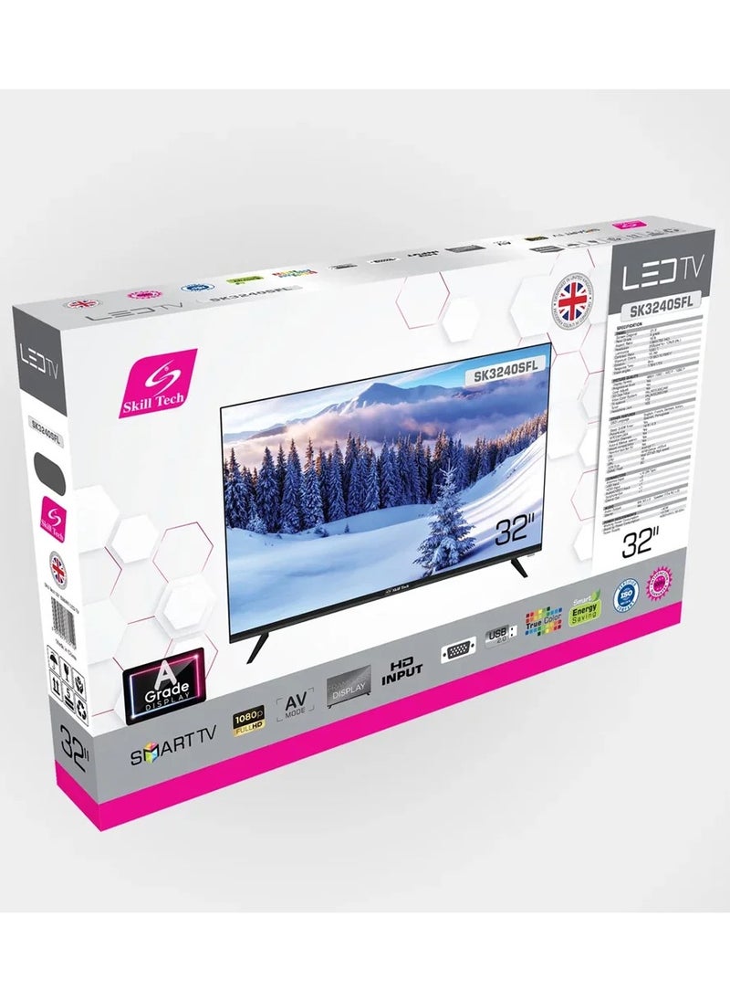Skill Tech Skill Tech SK3240SFL is a sleek and compact 32 Inch HD LED TV  - Image 2