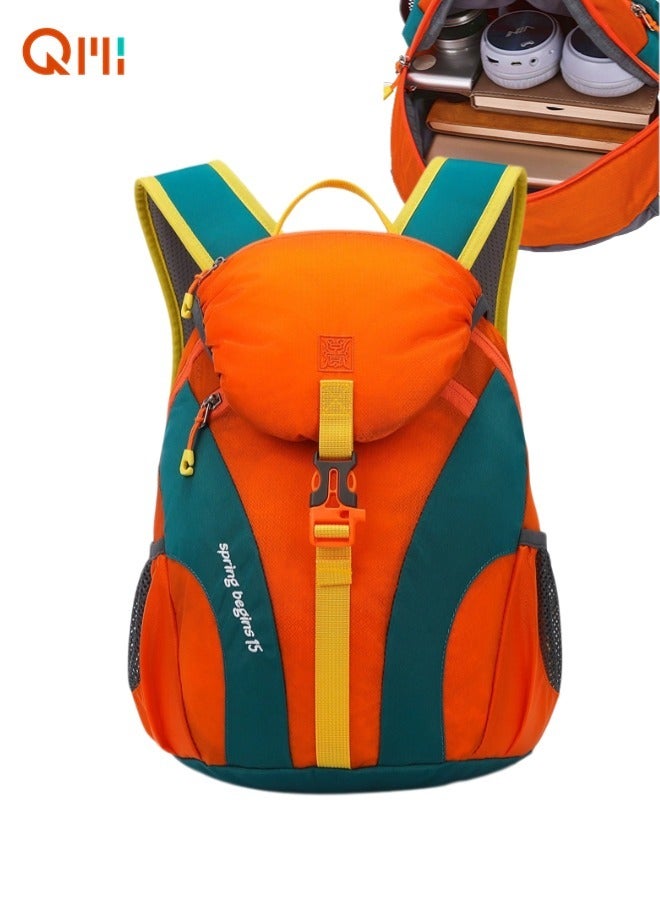 QMi Unisex Colorblock Backpack(Casual sports backpack, student travel backpack)  - Image 1