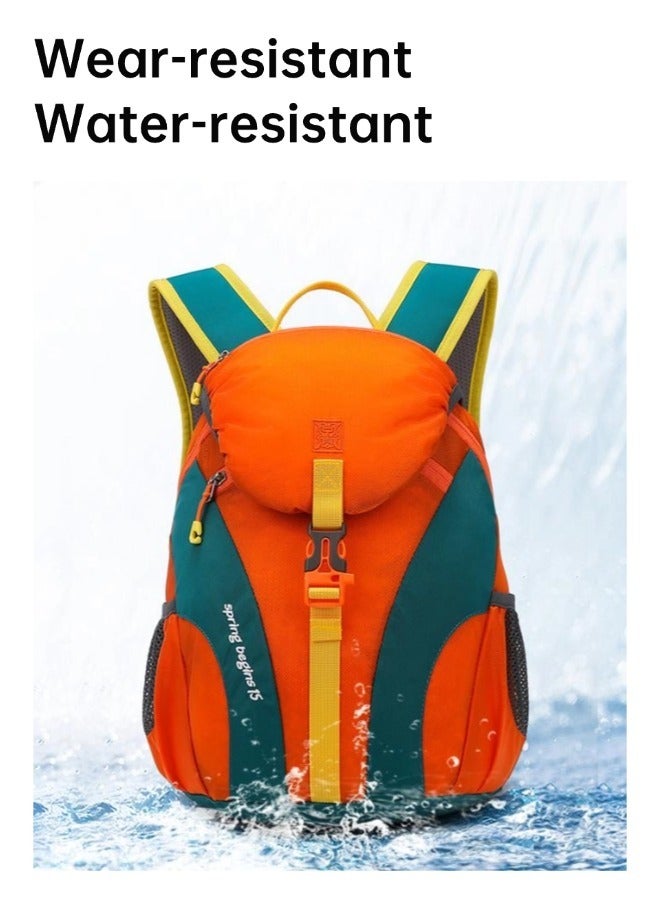 QMi Unisex Colorblock Backpack(Casual sports backpack, student travel backpack)  - Image 2