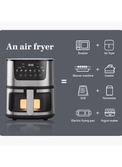 Generic 7L 2400W Multifunctional Automatic Air Fryer, Healthy Oil-Free Cooking Digital Touch Air Fryer, Quick Cooking, and Easy Clean Visual Air Fryer  - Image 3