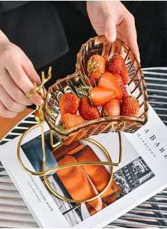 fashionhome Household Fruits Bowl and Snack Serving Tray Candy Food Storage Box  - Image 2