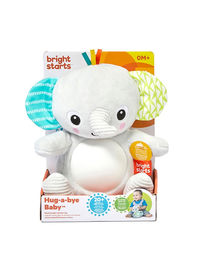 Bright Starts Hug-A-Bye Baby Elephant - Image 1