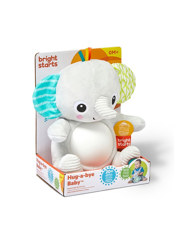 Bright Starts Hug-A-Bye Baby Elephant - Image 3