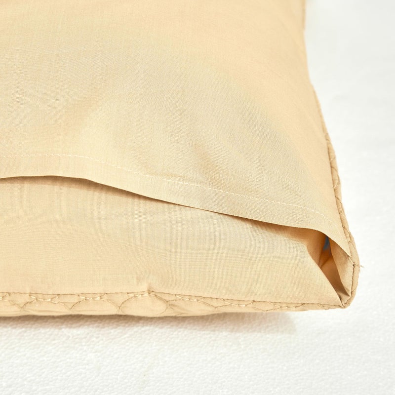 Home Centre AW24-200TC Circle Motif EMB Pillow CASE- 45CMX70CM - Image 5