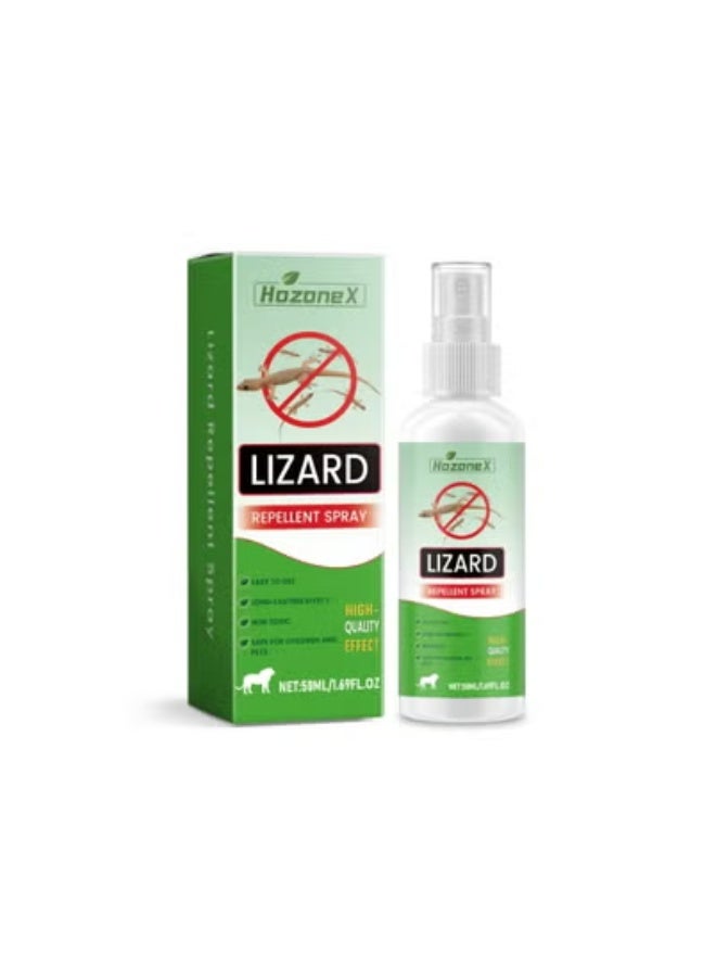 HOZONEX Gecko Repellent Daily Home Convenient Insect Repellent Indoor Gecko-Free Home Spray 50ml - Image 1