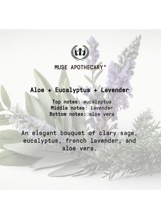Muse Apothecary Room Ritual - Aromatic and Relaxing Room Mist, 4 oz, Infused with Natural Essential Oils - Aloe + Eucalyptus + Lavender, 2 Pack  - Image 2