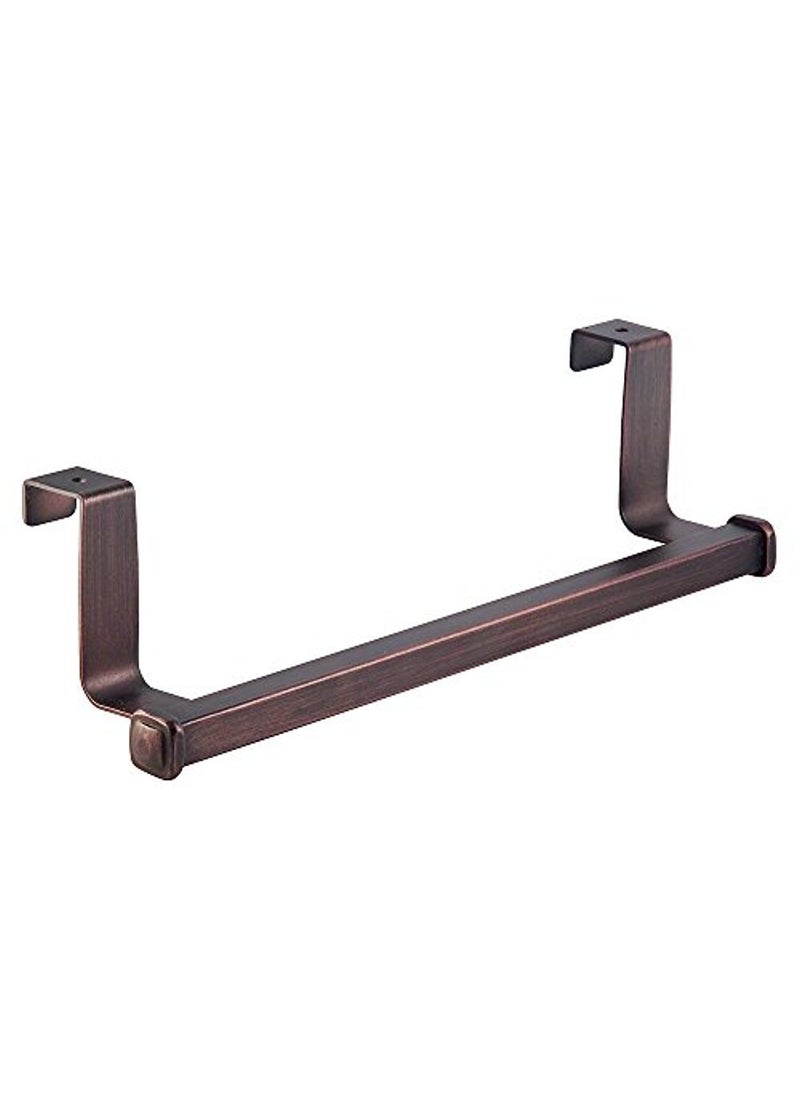 InterDesign iDesign Marcel Steel Over-the-Cabinet Towel Bar - 9.7" x 2.4" x 5.6", Bronze  - Image 1