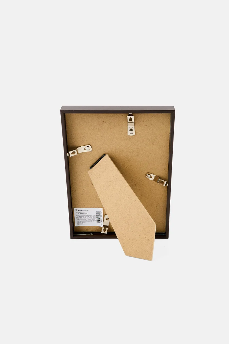 Muy Mucho Metal Standing Glass Photo Frame