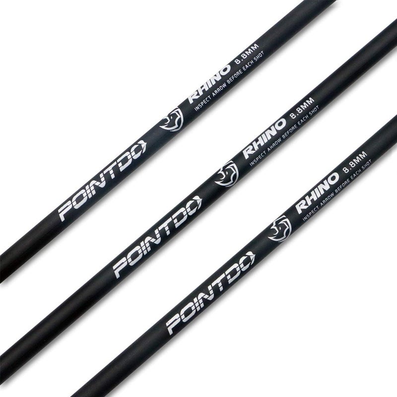 Pointdo 20inch Carbon Crossbow Bolts Crossbow Hunting Arrows with 4" Vanes and Replaced Arrowhead/Tip (12 Pack) - Image 4