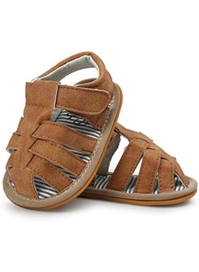 CoKate Baby Boys Girls Sandals Rubber Sole Outdoor First Walker Toddler Girls Boys Summer Shoes - Image 4