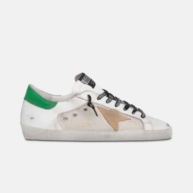 Classic Vintage Retro Sneakers with Hidden Height Increase, Star Design, Cowhide Leather Casual Shoes for Men and Women - Image 2
