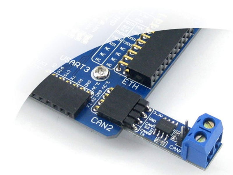Waveshare SN65HVD230 CAN Board Connecting MCUs to CAN Network Features ESD Protection Communication Evaluation Development Board 3.3V - Image 3