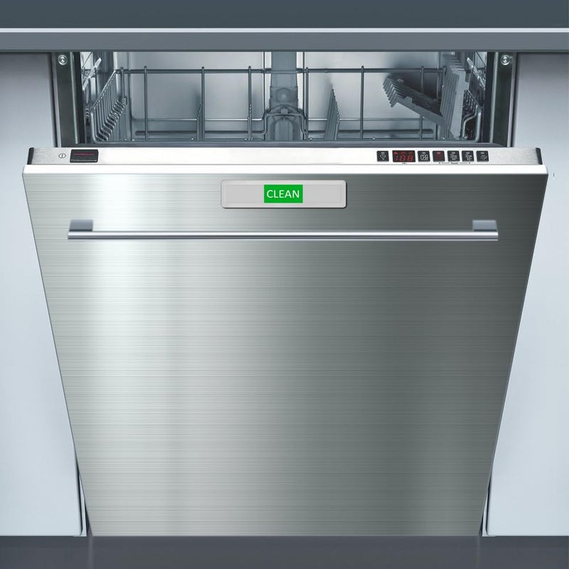 Kichwit Dishwasher Magnet Clean Dirty Dishwasher Running Sign, Works on All Dishwashers, 3 Options, Easy to Switch, Silver - Image 5