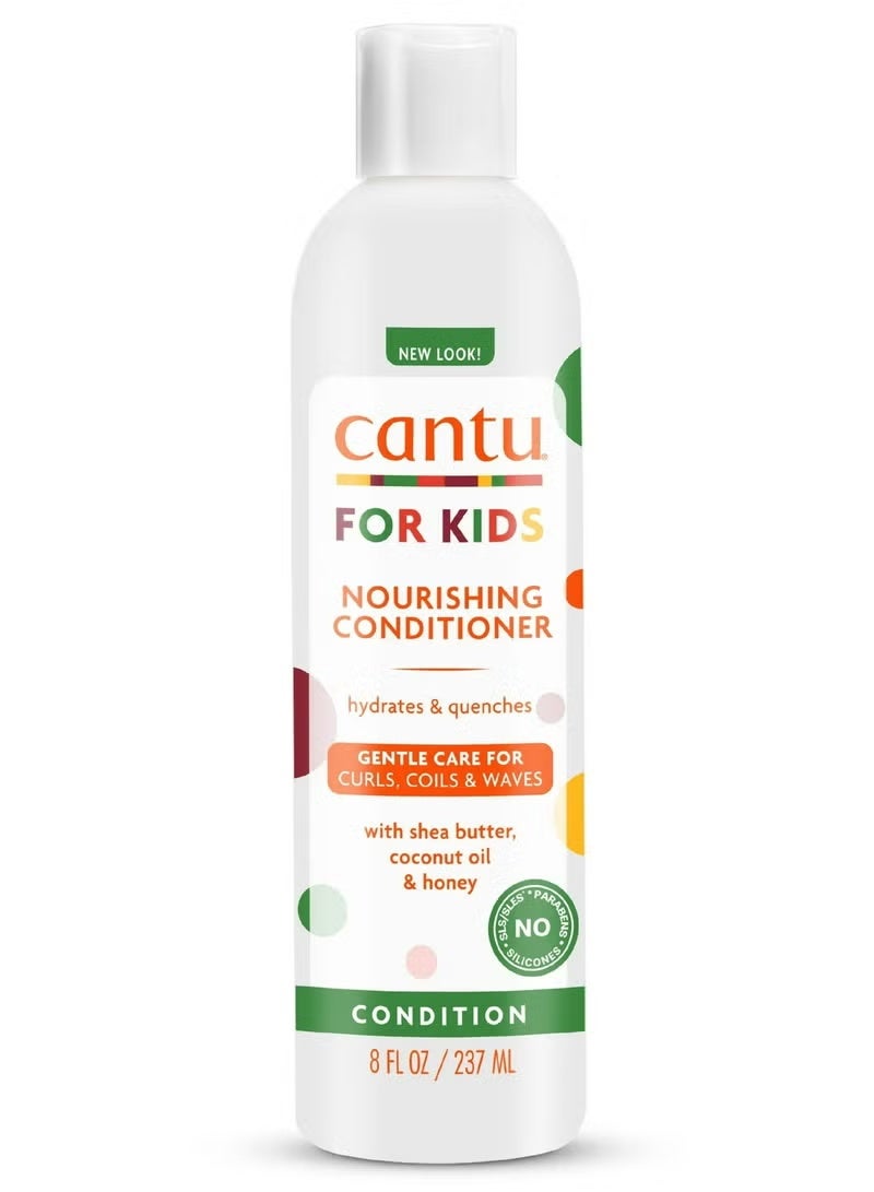 Cantu Kids Nourishing Sulfate-Free Conditioner with Shea Butter for Curly & Textured Hair, 237 ml - Image 1