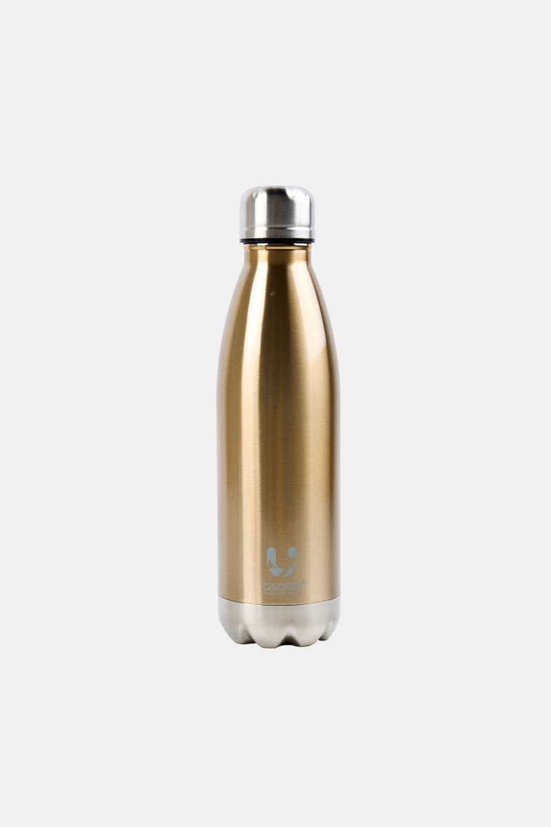 asobu Vacuum Insulated Stainless Steel Bottle 510ml, Gold - Image 1