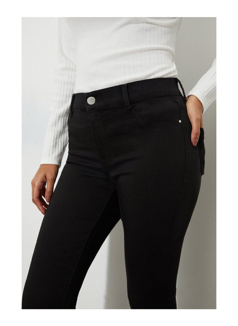 DOROTHY PERKINS - Black Regular Frankie Skinny Jeans - Image 1