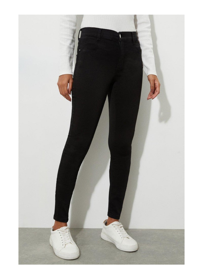 DOROTHY PERKINS - Black Regular Frankie Skinny Jeans - Image 1