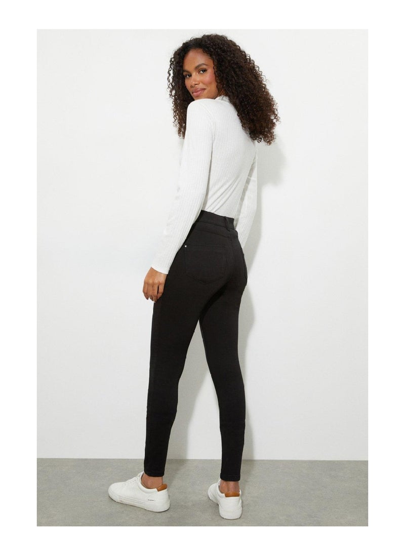 DOROTHY PERKINS - Black Regular Frankie Skinny Jeans - Image 1