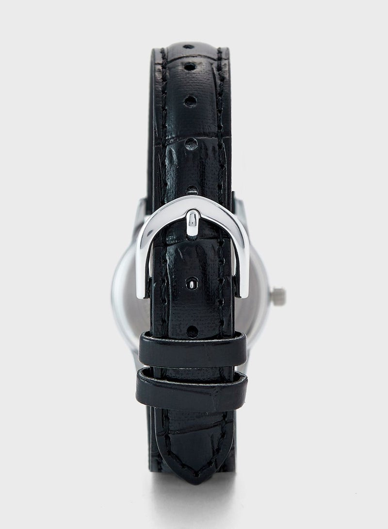 CASIO Leather Strap Analog Watch  - Image 3