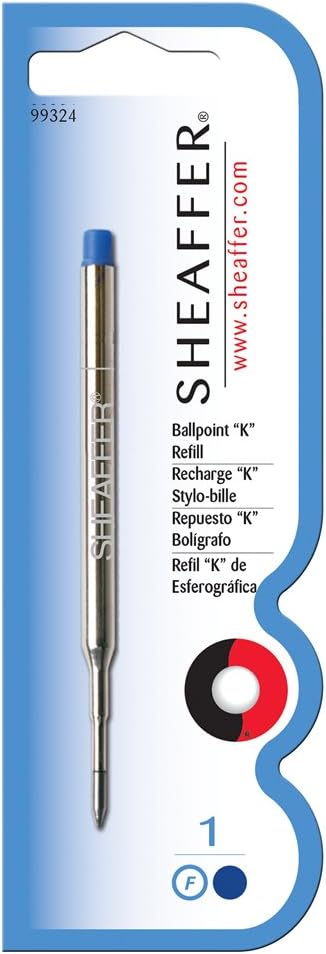 Sheaffer K Ballpoint Pen Refill Blue Fine