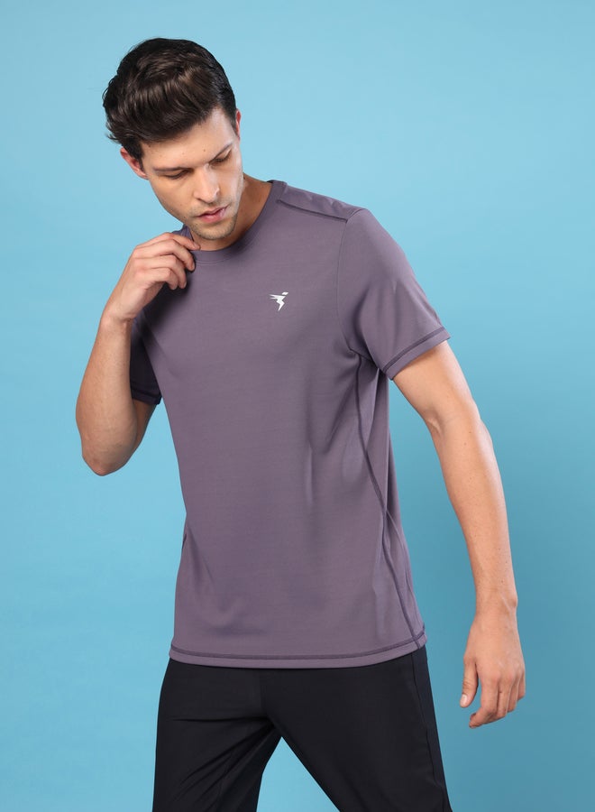 تكنوسبورت تيشيرت تكنوسبورت بقصة ضيقة وياقة دائرية - Image 2