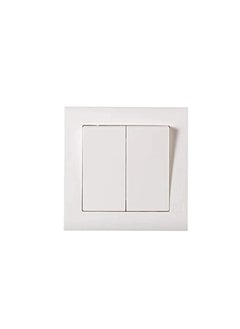 MK Mk Switch Wide Rocker-2G-2 Way-MV4782WHI 
