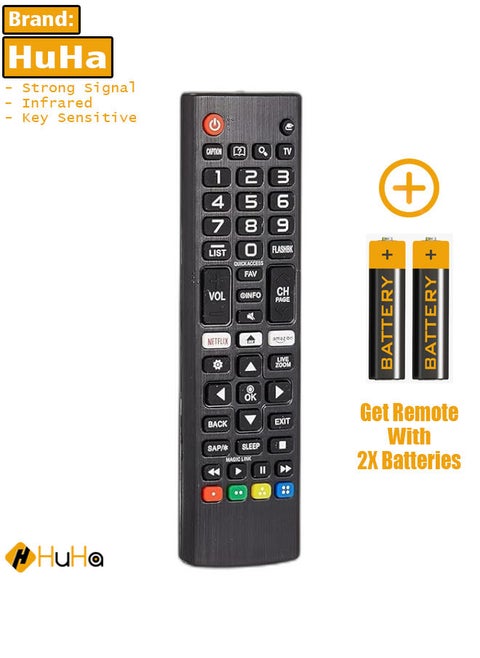 New Remote Control LG for All TV Models Compatible with CRT, LCD, LED, and Plasma Televisions, Universal Replacement Remote for LG TVs