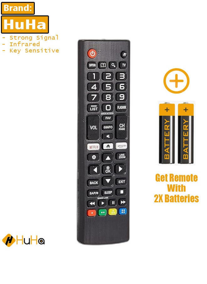 New Remote Control LG for All TV Models Compatible with CRT, LCD, LED, and Plasma Televisions, Universal Replacement Remote for LG TVs