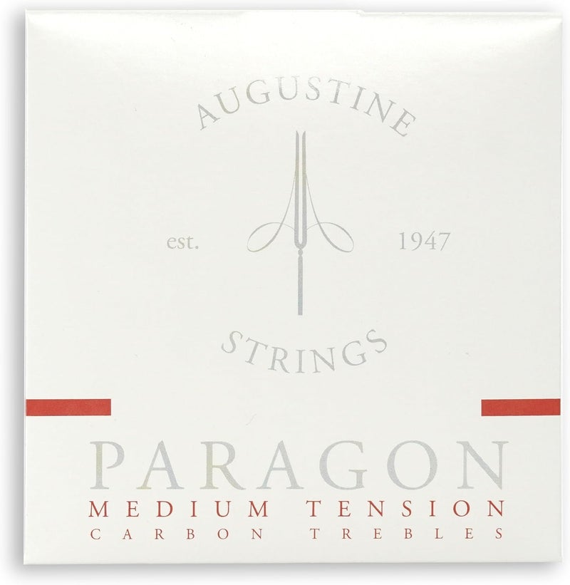 Augustine Strings Paragon Medium Tension - Premium Carbon Strings for Classical Guitar Strings - Produced in New York by the Manufacturer of the Original Nylon Guitar String - Image 1