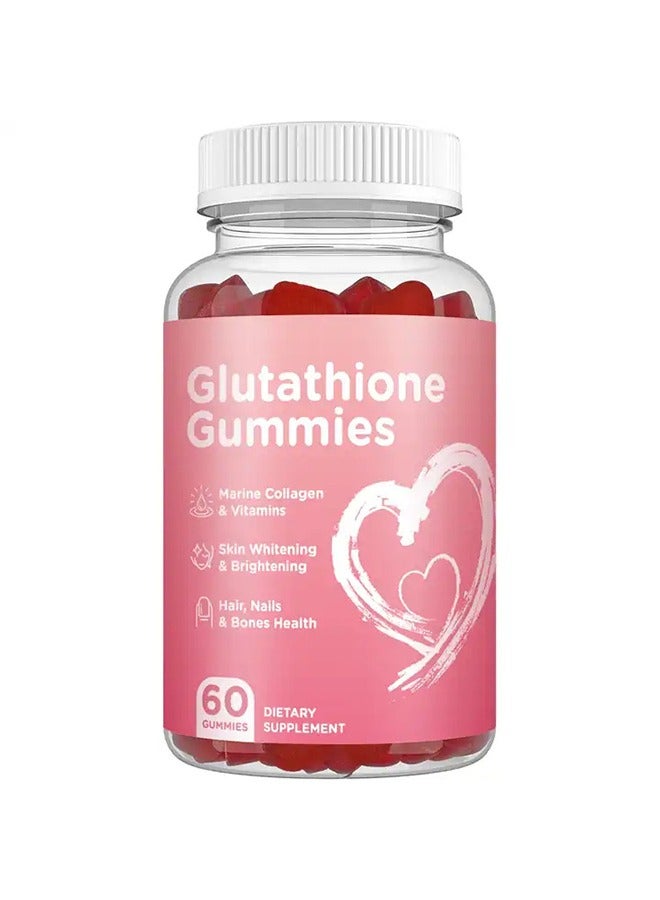 Ocean Glutathione Gummies, Glutathione Whitening Gummies,Effective Skin Lightening Supplement, Anti-Aging Acne Marks, Hyperpigmentation Treatment 60 Gummies - Image 1