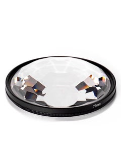 Generic 77mm Kaleidoscope Prism Camera Glass Filter Variable Number of Subjects SLR Photography Accessories  - Image 1