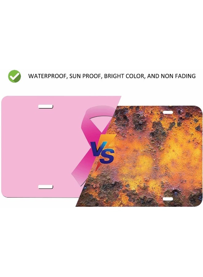 Beabes Breast Cancer Awareness Front License Plate Cover - Image 4