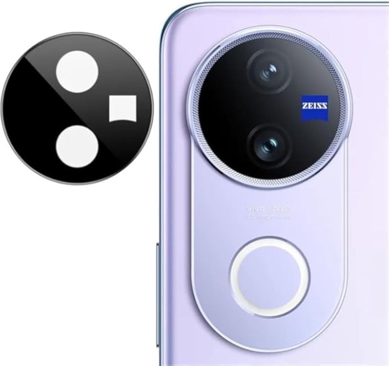 Camera Lens Protector Compatible with V50e 5G / V50 5G Camera Lens Metal Protectors [Does Not Affect Imaging] 360Â° Camera Protection for V50e 5G / V50 5G (Black)