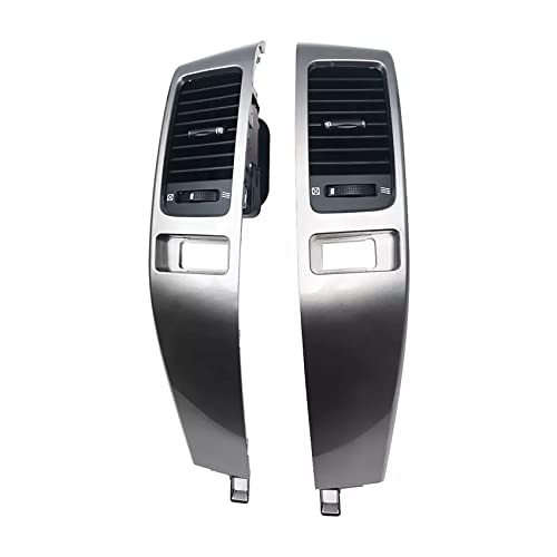 ASVEGE 2pcs Center Dash A/C Outlet for Toyota Land Cruiser Prado J120 2002-2009 55474-60040 Silver Car Dashboard Air Conditioner Duct Vent Grille Panel for Lexus GX470 2003-2009 - Image 1
