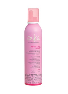 Cake Beauty Cake Beauty Whipped Curl Defining & Volumizing Mousse – Aloe Vera Vitamin E for Flexible Hold - Vegan No Heat Curls Wavy Curly Hair Sulfate Cruelty Free Products For Women  - Image 1