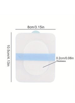 Generic 10 pcs Invisible Disposable Armpit Sweat Pads for Sweat Prevention Shielding & Antiperspirant, Waterproof Antiperspirant Shielding Pad Medical Grade Materials Ultra Thin Underarm Sweat Pads  - Image 2