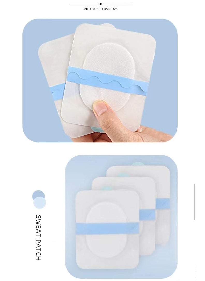 Generic - 10 pcs Invisible Disposable Armpit Sweat Pads for Sweat Prevention Shielding & Antiperspirant, Waterproof Antiperspirant Shielding Pad Medical Grade Materials Ultra Thin Underarm Sweat Pads - Image 1