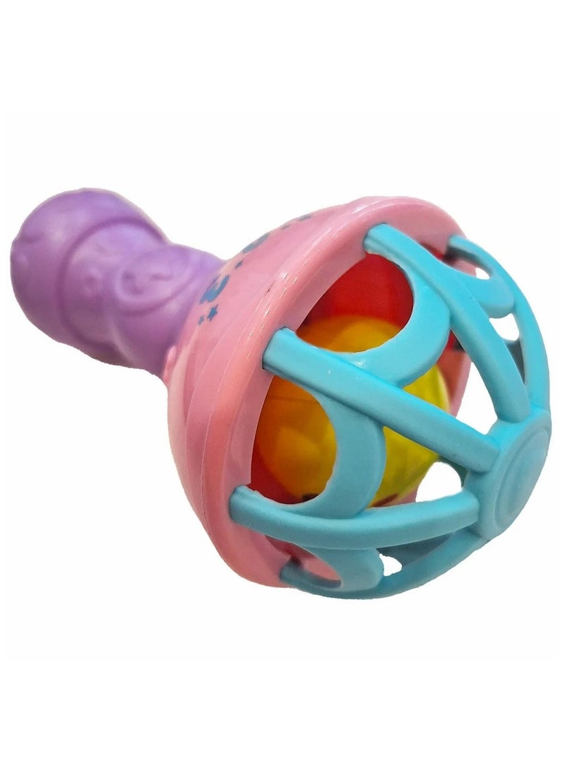 Soft Grip Baby Rattle – Safe and Fun Sensory Toy for Infants  - Image 1
