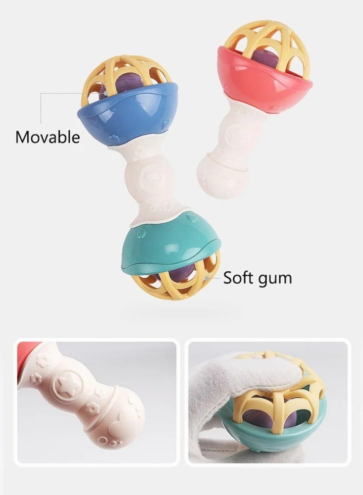 Soft Grip Baby Rattle – Safe and Fun Sensory Toy for Infants  - Image 2